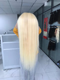 Blonde #613 Human Hair Frontal Wig